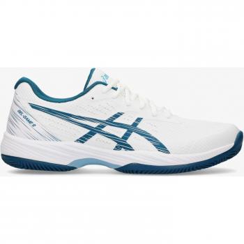 Zapatillas Asics Gel Game 9 Clay Blanco Verde Azul