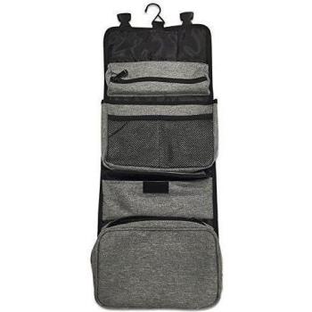 Bolsa de viaje de viaje de higiene personal Todo en uno Kit de artículos de tocador organizador de viajes cosméticos con 7 bolsillos Por D-Jeesian