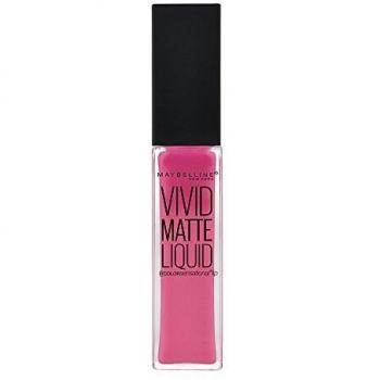 Maybelline Vivid Matte Brillo Labial Líquido, 20 Coraje del Coral - 8 ml