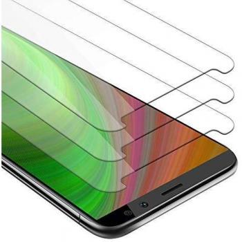Pelicula Protectora de Cristal Templado 3x para Huawei Mate 10 Lite - Transparente, Dureza 9H, Compatible con 3D Touch