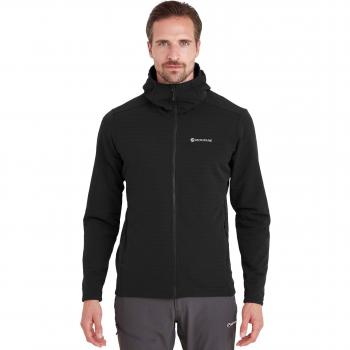 Montane Men's Protium XT Technical Full-Zip Hooded Jacket, Size Large, Color Black