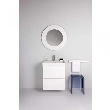 Lavabo Kartell Laufen 500x460mm, Blanco Mate, con Rebose y Orificio para Grifería