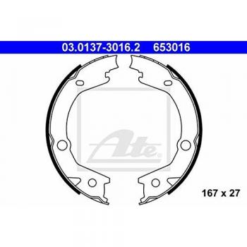 Kit de Ganasce de Freno de Mano ATE 03.0137-3016.2 para Hyundai Tucson y Kia Sportage