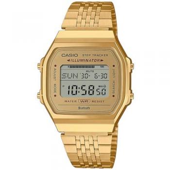 Casio Vintage Smartwatch Bluetooth Gold ABL-100WEG-9AEF with Step Counter and Accelerometer