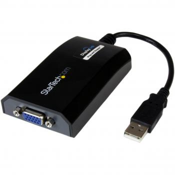 StarTech USB to VGA Adapter - External Video Graphics Card for PC and Mac - 1920x1200 Resolution - Dual Monitor Support