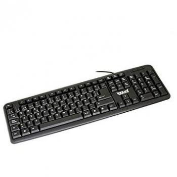 Iggual Basic - Teclado estándar 105 letras, color negro