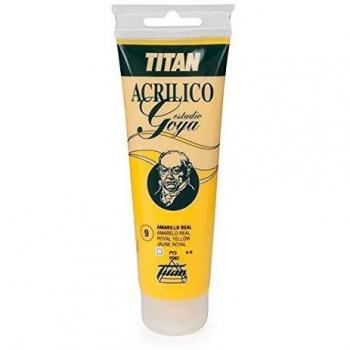 ACRÍLICO GOYA ESTUDIO AMARILLO REAL 125 ML Nº 9