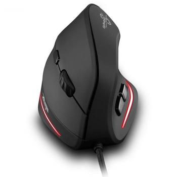 Zelotes Ratón Ergonómico con Cable, Ratón Vertical, 3200 dpi,6 Botones Ratón óptico para PC Laptop