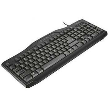 Trust ClassicLine - Teclado multimedia, QWERTY Español