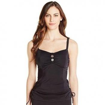 CURE RECORDS CS1906 - Tankini para mujer, color negro, talla Talla inglesa: 32J