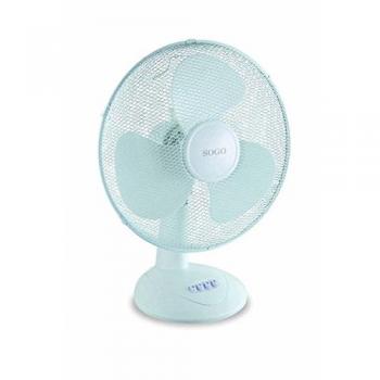 Sogo VEN-SS-21415 - Ventilador de sobremesa, 40 cm, 50 W, color blanco
