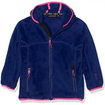 CMP – Chaqueta de forro polar High Loft, otoño/invierno, niña, color Nautico, tamaño 98