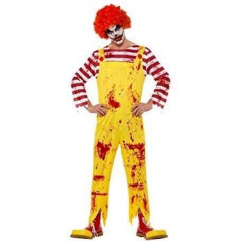 Smiffys Disfraz de payaso asesino de Kreepy