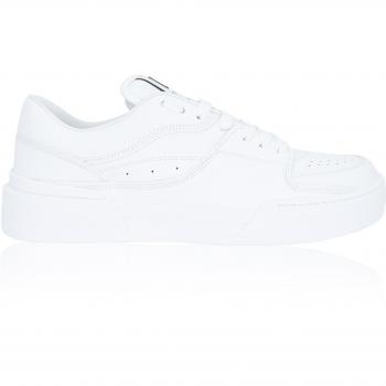 Dolce & Gabbana Men's Low-Top White Roma Sneakers - EU40/US7