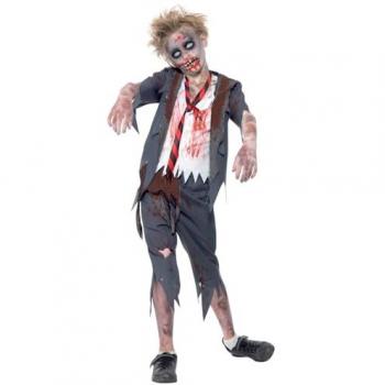 Disfraz Original de Colegial Zombie para Niño - Talla 1-2 Años