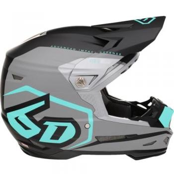Casco de Cross 6D ATR-2 Delta Verde Azulado XL Offroad