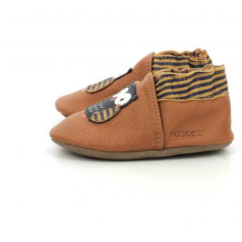 Robeez Hibou Choux Baby Boy Slippers