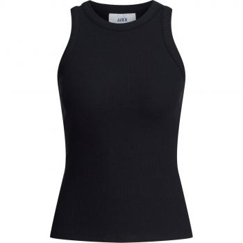 Top de Algodón Elástico JJXX para Mujer con diseño rib, cuello halter