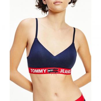 Tommy Hilfiger Bralette Lift Mujer con Banda Elástica y Detalle de Logo