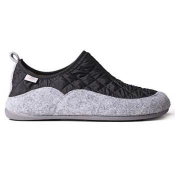 Toni Pons Zapatilla de casa para hombre modelo Nil-um en color Negro, talla 44 EU, fabricada en fieltro y tejido acolchado