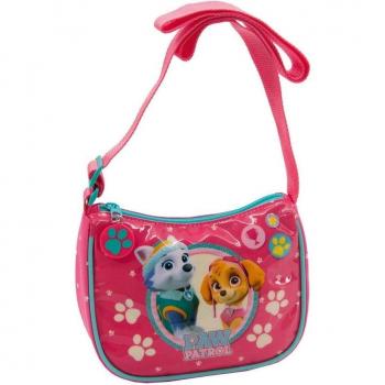 La Patrulla Canina Girl Bolso Bandolera, 2 Litros, Color Rosa