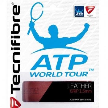 Tecnifibre Grip de Cuero X-TRA 1.5 mm - Marrón - Absorción Rápida - Toma Fiable
