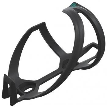Portabidón Syncros Tailor 1.0 L Negro con logo verde (izquierdo)