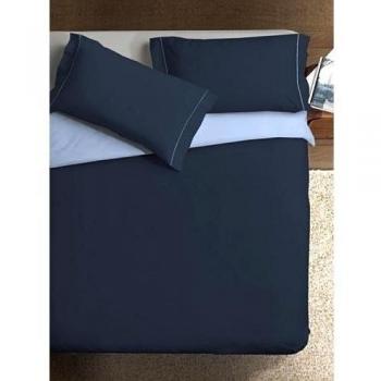 Ipersan Juego Nórdico 2 Colores Cama de 1 Plaza Color Azul/Azul Celeste cm 255x240