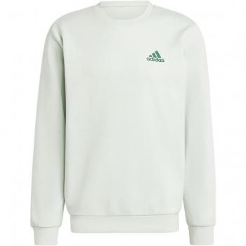 Sudadera adidas Essentials Fleece Hombre Verde Linaza XL
