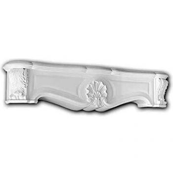 Chimenea Decorativa Clásica Atemporal Blanca 164001 Profhome