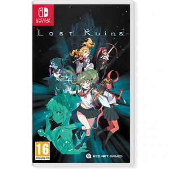 LOST RUINS - Juego para Consola Nintendo SWITCH, aventura de acción en 2D, estilo pixel art, ambientación de fantasía oscura, mecánicas de supervivencia y exploración, elementos de RPG, disponible en formato físico
