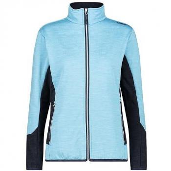 CMP Women's Fleece Jacket - Light Turquoise - Size 42