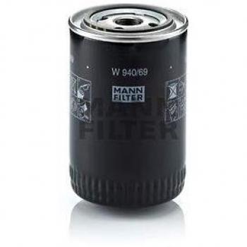 Original MANN-FILTER Filtro de aceite W 940/69 – Para automóviles y vehículos de utilidad