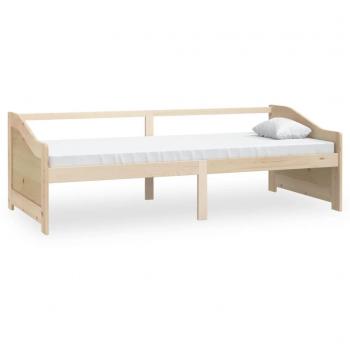 Sofá cama 3 plazas de madera maciza de pino 90x200 cm