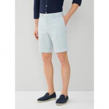 Bermuda tipo chino de hombre slim fit lisa