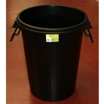 Mik Limpieza. S.L. - Cubo basura sin tapa negro 100l mik