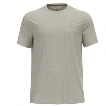 Odlo Active 365 Men's Crew Neck Running Shirt - Gray, Size L