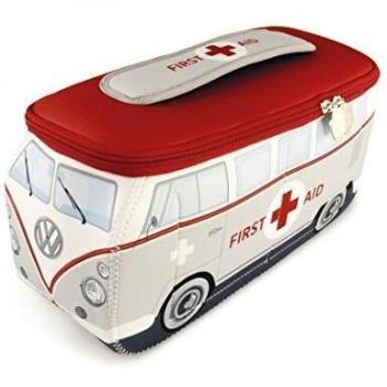 BRISA VW Collection - Neceser Universal de Viaje para Maquillaje y cosméticos Volkswagen de Neopreno