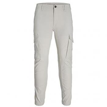 Jack & Jones Paul Flake Tapered Cargo Trousers - Beige - Men's Size 32W x 32L