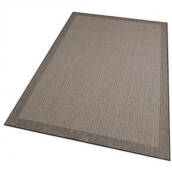 Alfombra de poliéster estampada 100 x 200 cm modelo Brownrim multicolor - Diseño único