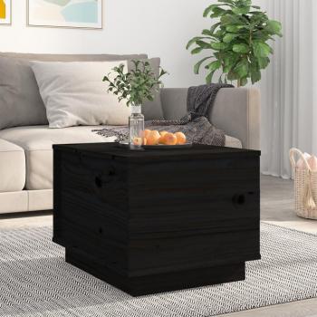 Mesa de centro de madera maciza de pino 40x50x35 cm Natural, Blanco, Gris - Mesita de Salón o Comedor o Auxiliar Mesa de Café Meuble Salón; Mesa de centro de madera maciza de