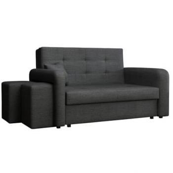 Sofá-cama Columbus 157 con caja de ropa de cama, dimensiones 158x85x98cm