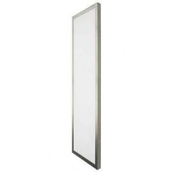 Plafón 72W 4000K 3,5x30x120 cm Plano Níquel 6120lm