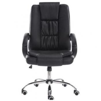 Muvip Silla de Oficina OF1500 - Pistón Clase 2 - Mecanismo de Inclinación - Ajuste de Altura - Base de Aluminio - Ruedas de Nylon - Peso M