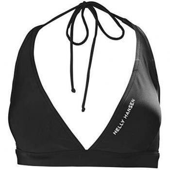 Helly Hansen Bikini para Mujer Waterwear, Mujer, Parte Superior del Bikini, 34106, Negro, Extra-Small
