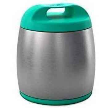 Chicco Thermos Blue Food Carrier - Thermal Food Container, 350 ml capacity, designed for boys, keeps food warm or cold, made from durable materials, leak-proof design, easy to carry