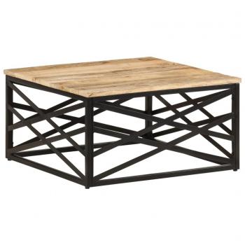 Solid Mango Wood Coffee Table 26.8x26.8x13.8