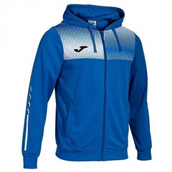 Chaqueta con capucha Eco Supernova para hombre en color royal blanco