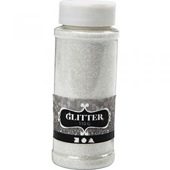51266 Glitter 110g blanco