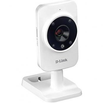 D-Link mydlinkHome Monitor HD - Cámara IP de vigilancia-supervisión HD 720p, iFi AC750, Ranura microSD para grabación, Infrarrojos 8 m, detección Sonido y Movimiento, H.264, Blanco